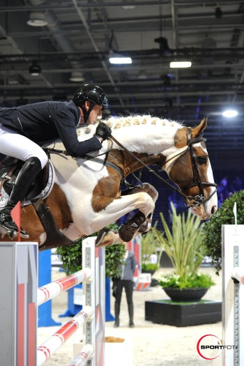 Ulyss Morinda at the 2* Longines Masters in Paris