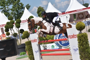 Ulyss Morinda was placed 7th in the 1.50m class at the International Show Jumping at Bourg en Bresse (4*).