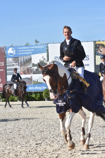 Première victoire d'Ulyss Morinda en 140 CSI 3*, septembre 2016